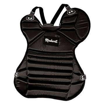 Markwort Black Chest Protector Without Tail Baseball Catcher's Protective Equipment All