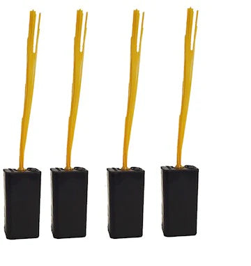 Markwort Black Base Plug w/ Yellow Bristles - 4 Pack Baseball Field Equipment All