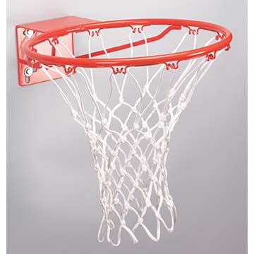 Markwort White Anti-Whip Basketball Net Basketball Equipment All