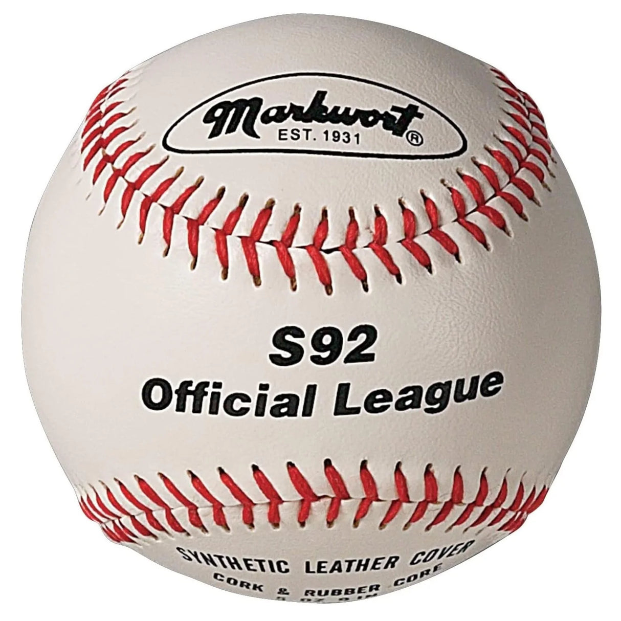 Markwort S92 Official League Baseballs - 1 dozen Baseball Baseballs All