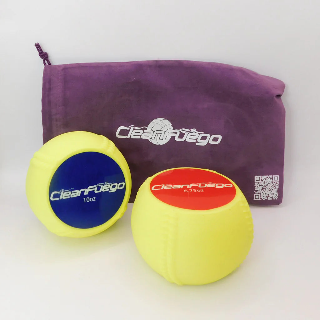 CleanFuego Flyo 6.75oz & 10oz Softball Set Softball Softballs All