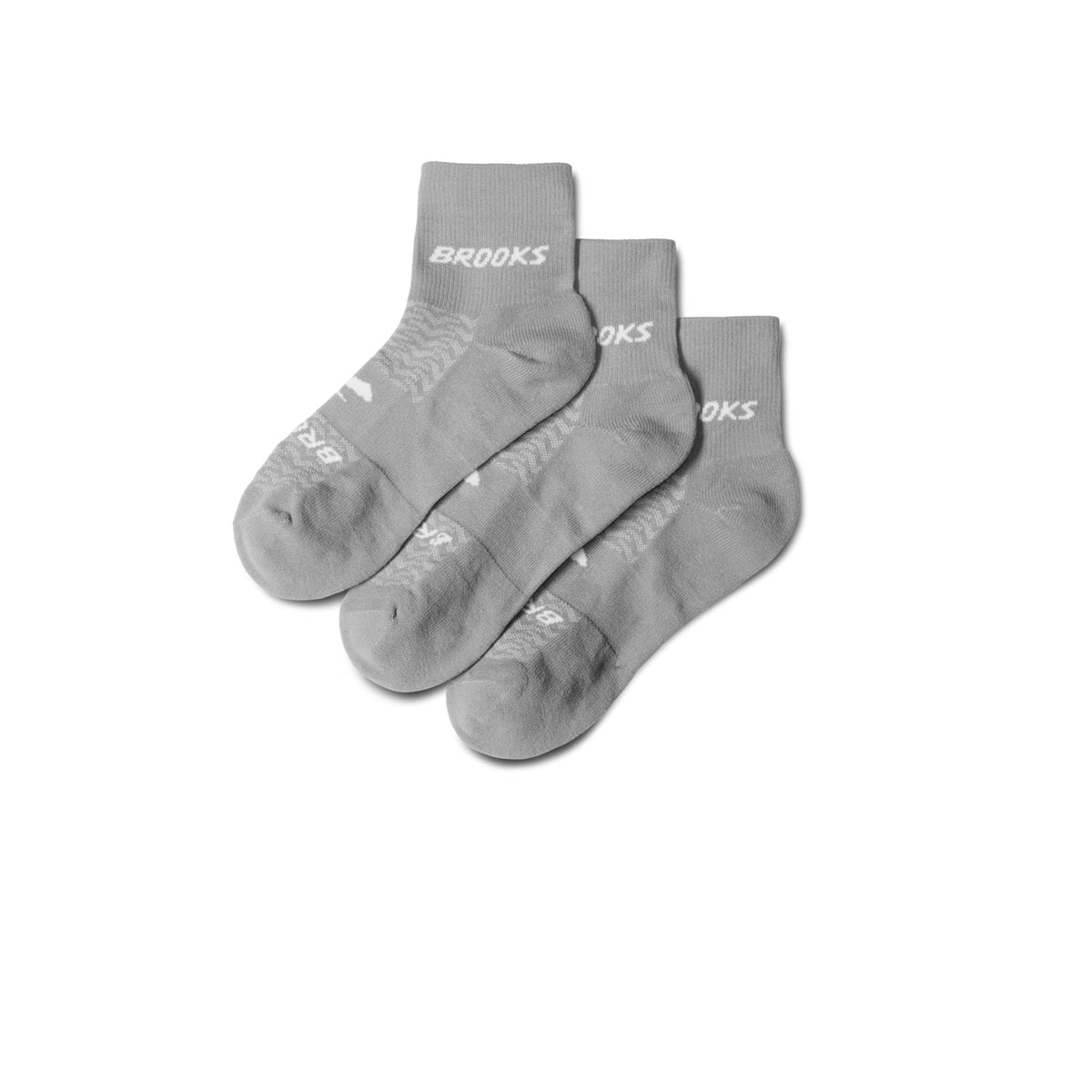 Brooks Run-In Quarter Socks 3-Pack-3
