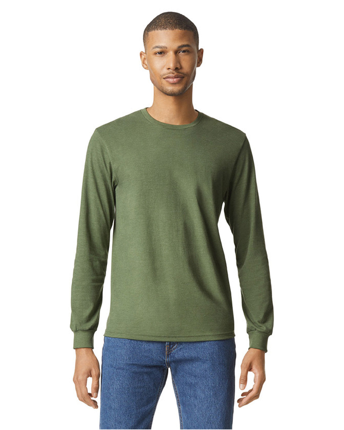 Gildan Unisex Softstyle CVC Long Sleeve T-Shirt Mens Apparel Shirts & Tops