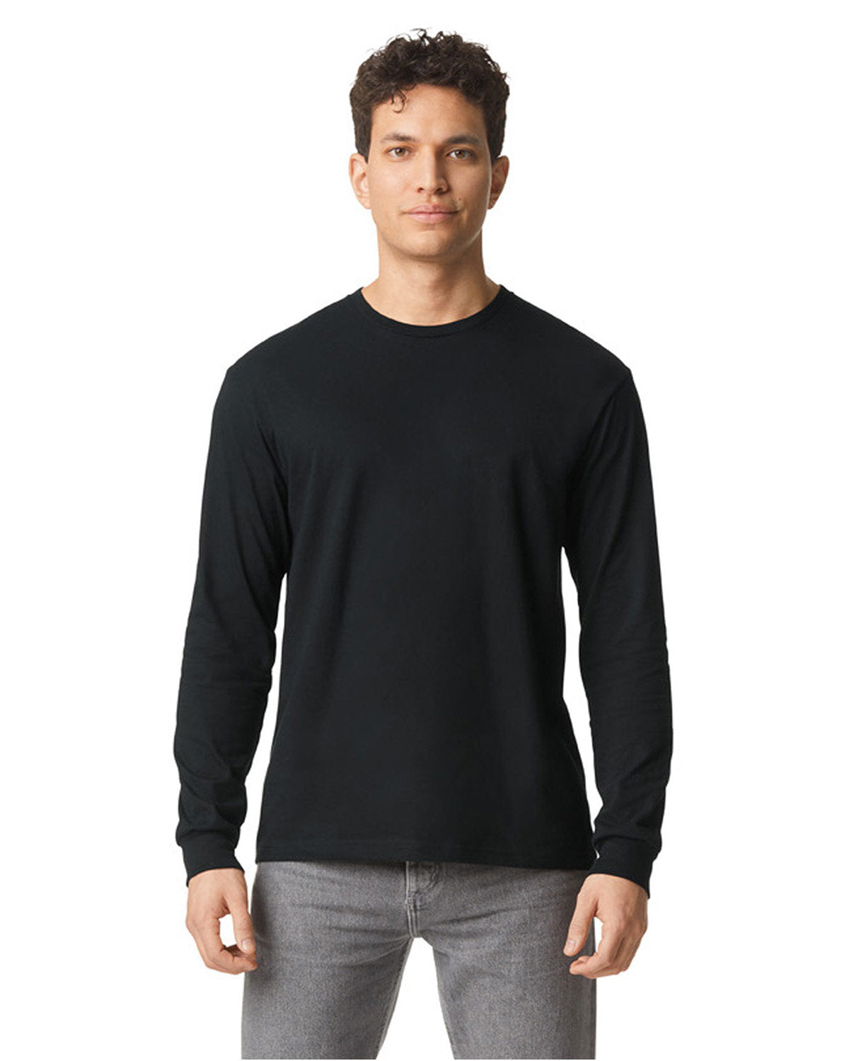 Gildan Unisex Softstyle CVC Long Sleeve T-Shirt Mens Apparel Shirts & Tops