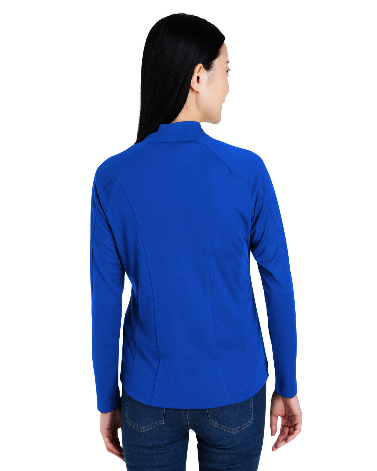 CORE365 Ladies' Origin Performance Pique Quarter-Zip Womens Apparel Sweatshirts & Fleece