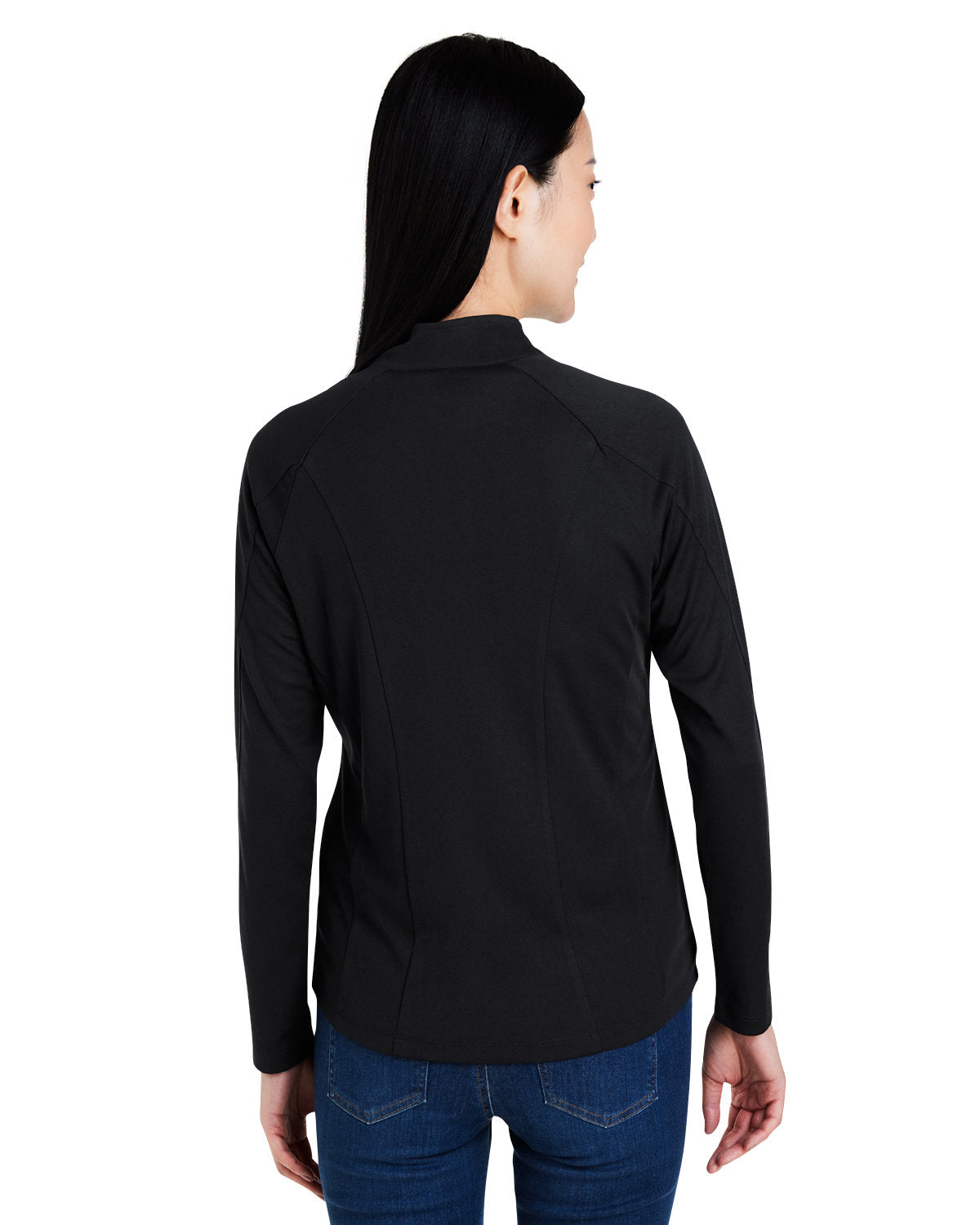 CORE365 Ladies' Origin Performance Pique Quarter-Zip Womens Apparel Sweatshirts & Fleece