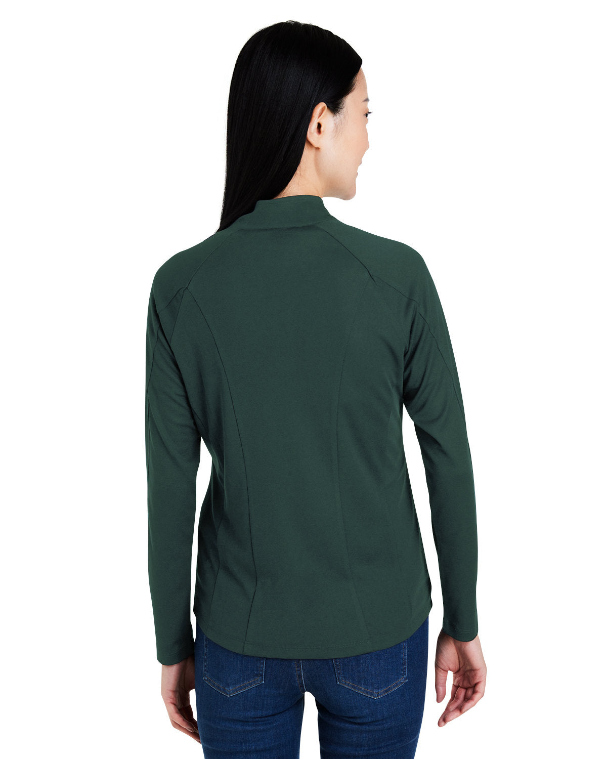CORE365 Ladies' Origin Performance Pique Quarter-Zip Womens Apparel Sweatshirts & Fleece