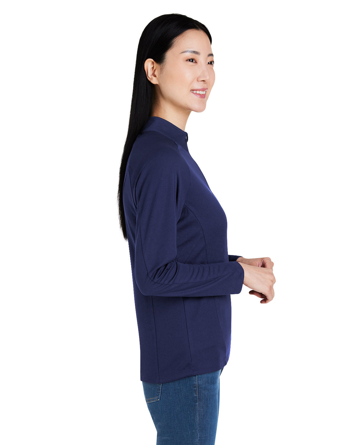 CORE365 Ladies' Origin Performance Pique Quarter-Zip Womens Apparel Sweatshirts & Fleece