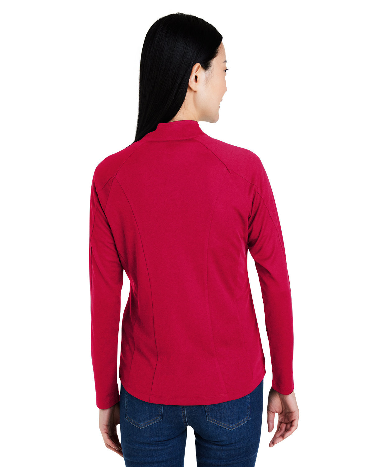 CORE365 Ladies' Origin Performance Pique Quarter-Zip Womens Apparel Sweatshirts & Fleece