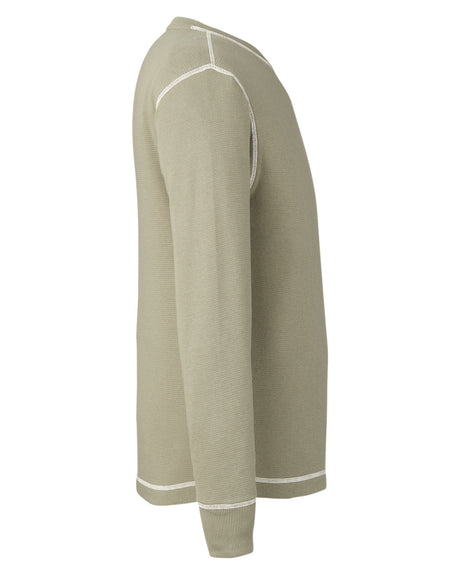 J. America Men's Vintage Thermal Long Sleeve T-Shirt Mens Apparel Shirts & Tops