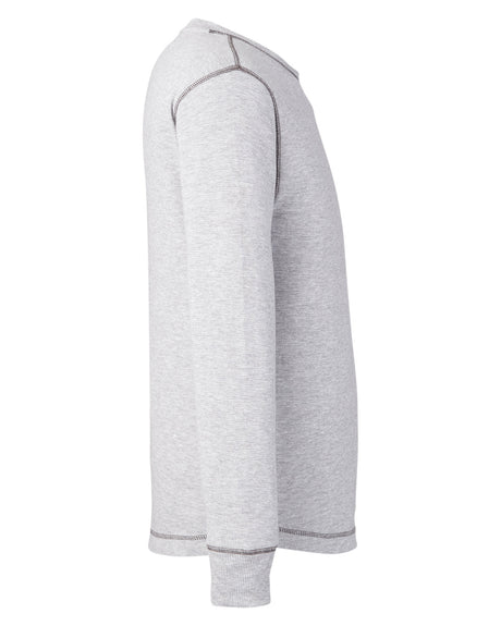 J. America Men's Vintage Thermal Long Sleeve T-Shirt Mens Apparel Shirts & Tops