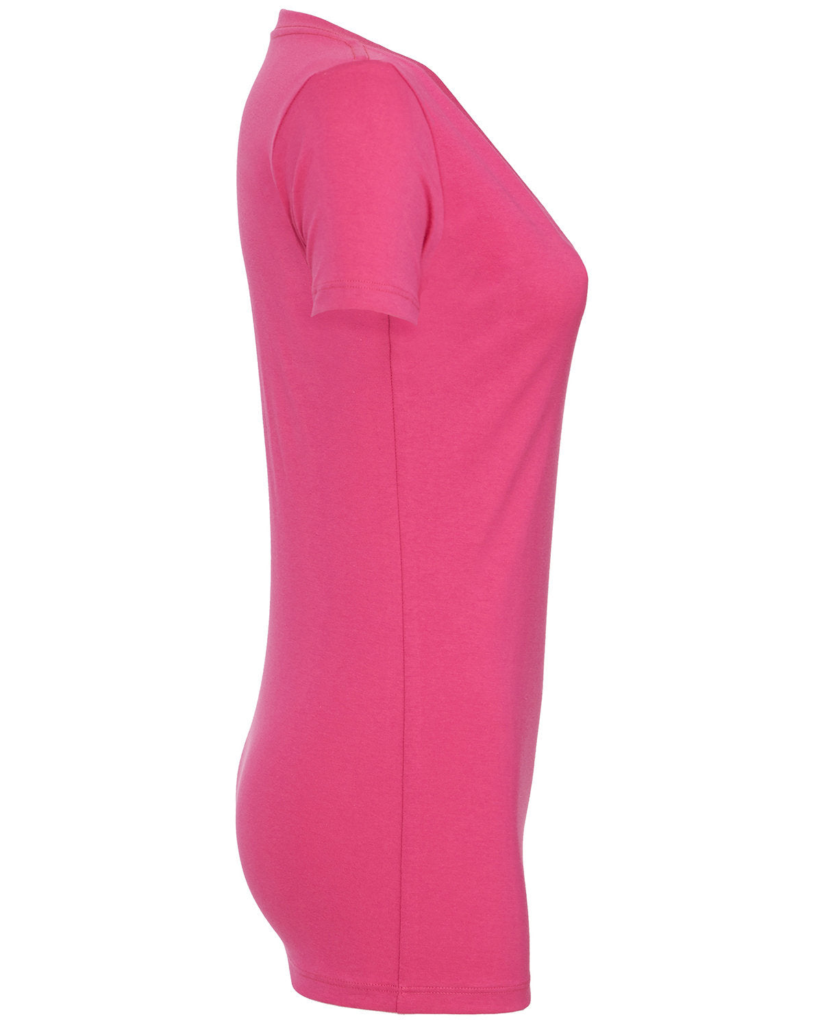 BELLA + CANVAS Ladies' Jersey Short-Sleeve Deep V-Neck T-Shirt Womens Apparel Shirts & Tops