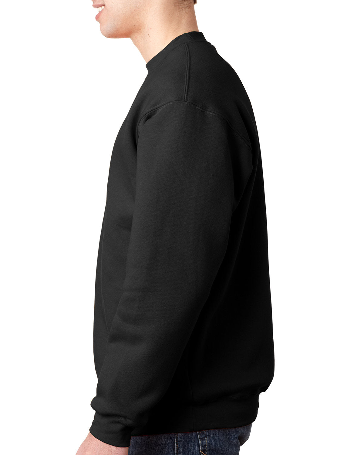 Bayside Men's Heavyweight Crewneck Sweatshirt Mens Apparel Sweatshirts & Fleece