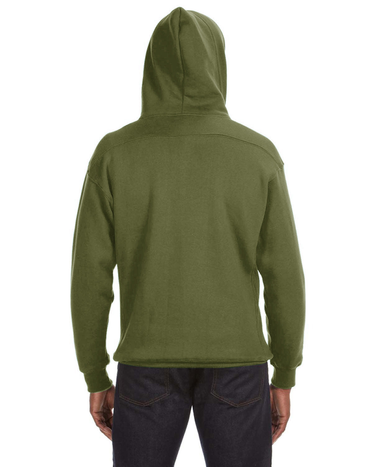 J. America Men's Sport Lace Hooded Sweatshirt-2