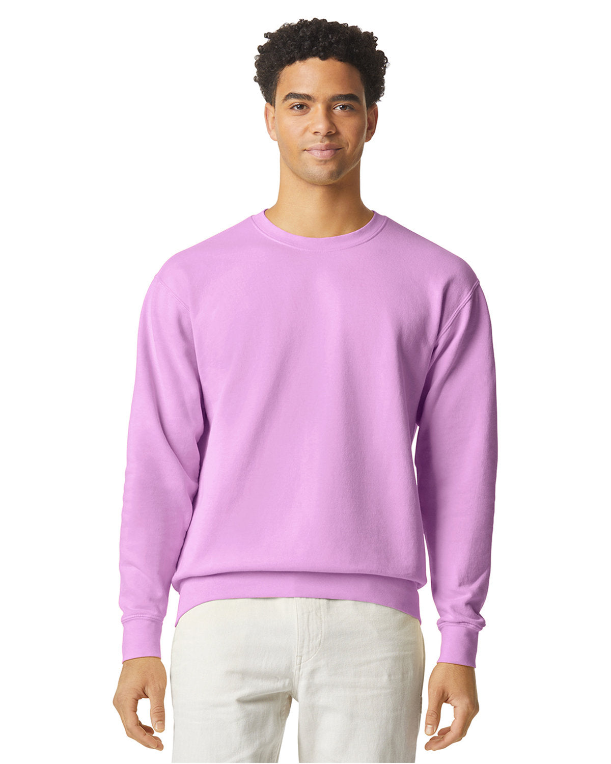 Comfort Colors Unisex Cotton Crewneck Sweatshirt 1466 Mens Apparel Sweatshirts & Fleece