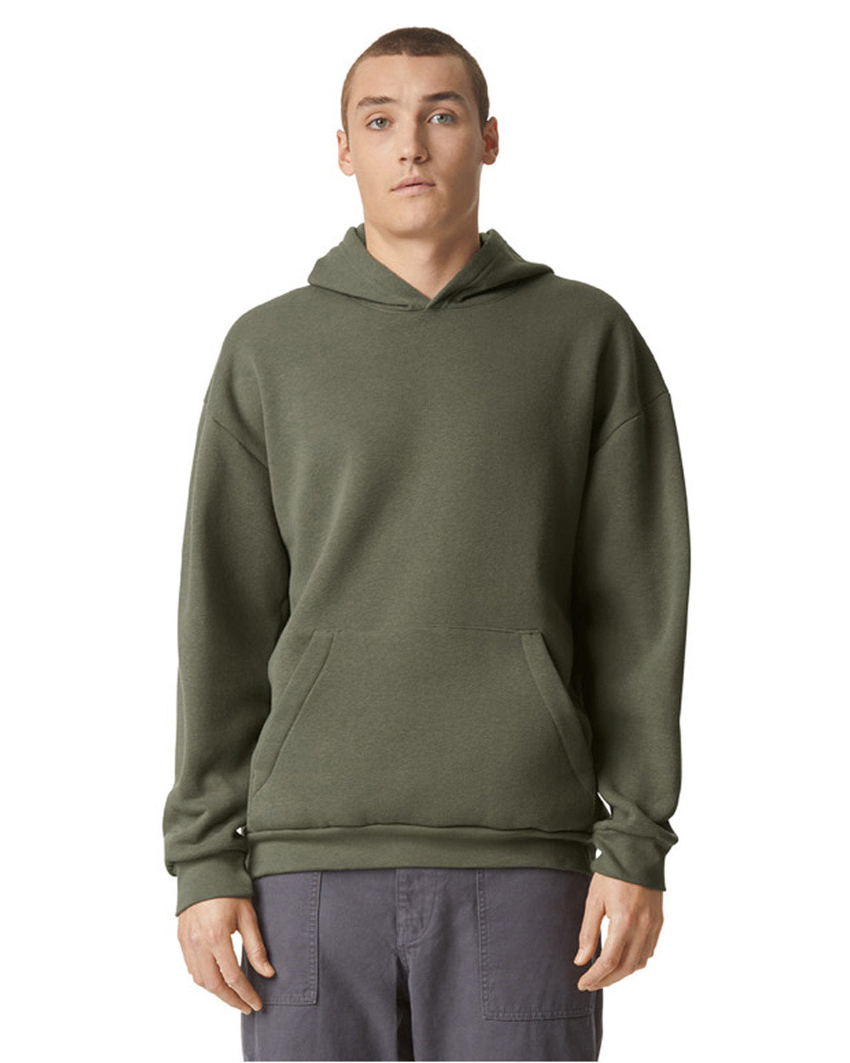 American Apparel Men's Fleece Pullover Hooded Sweatshirt Mens Apparel Sweatshirts & Fleece