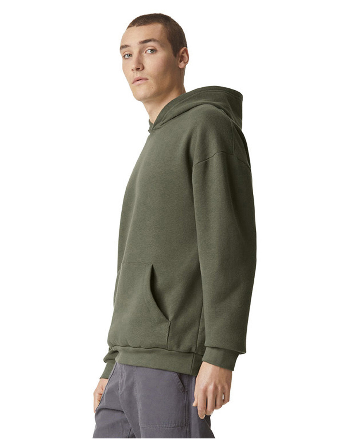 American Apparel Men's Fleece Pullover Hooded Sweatshirt Mens Apparel Sweatshirts & Fleece