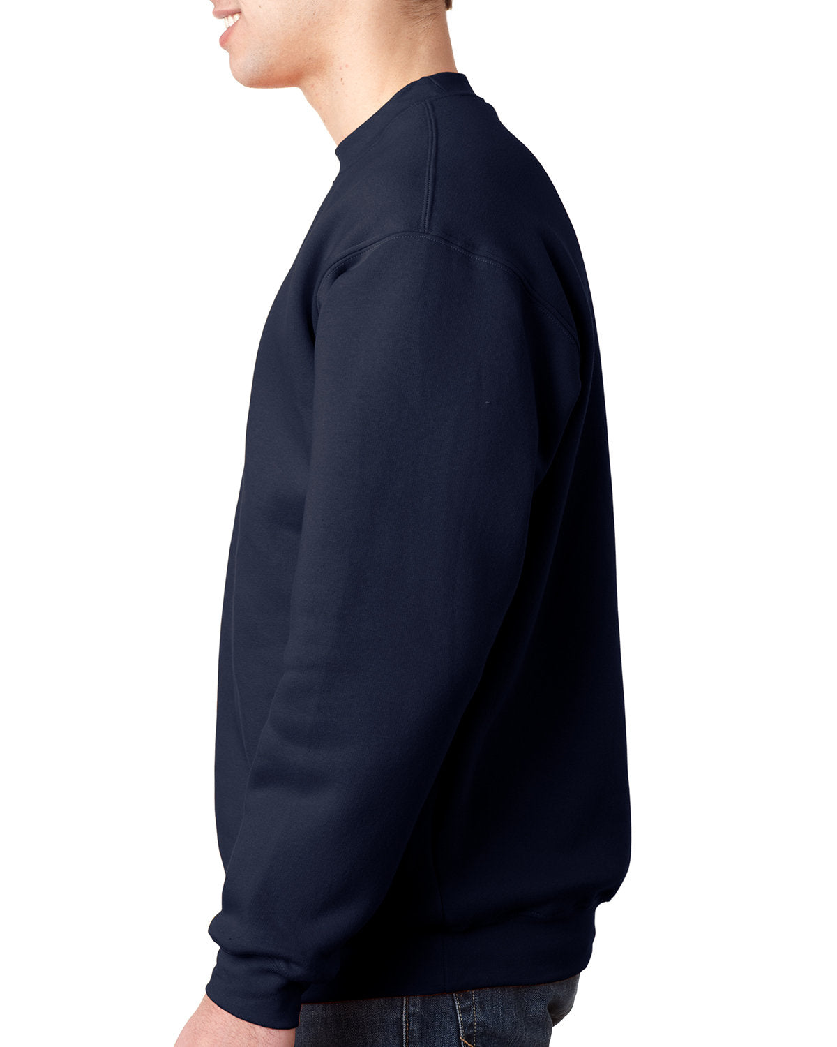 Bayside Men's Heavyweight Crewneck Sweatshirt Mens Apparel Sweatshirts & Fleece