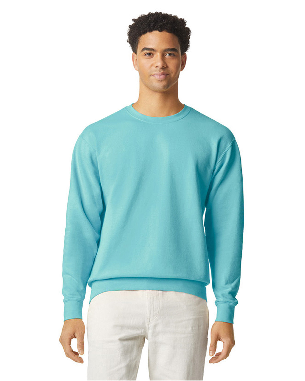 Comfort Colors Unisex Cotton Crewneck Sweatshirt 1466 Mens Apparel Sweatshirts & Fleece