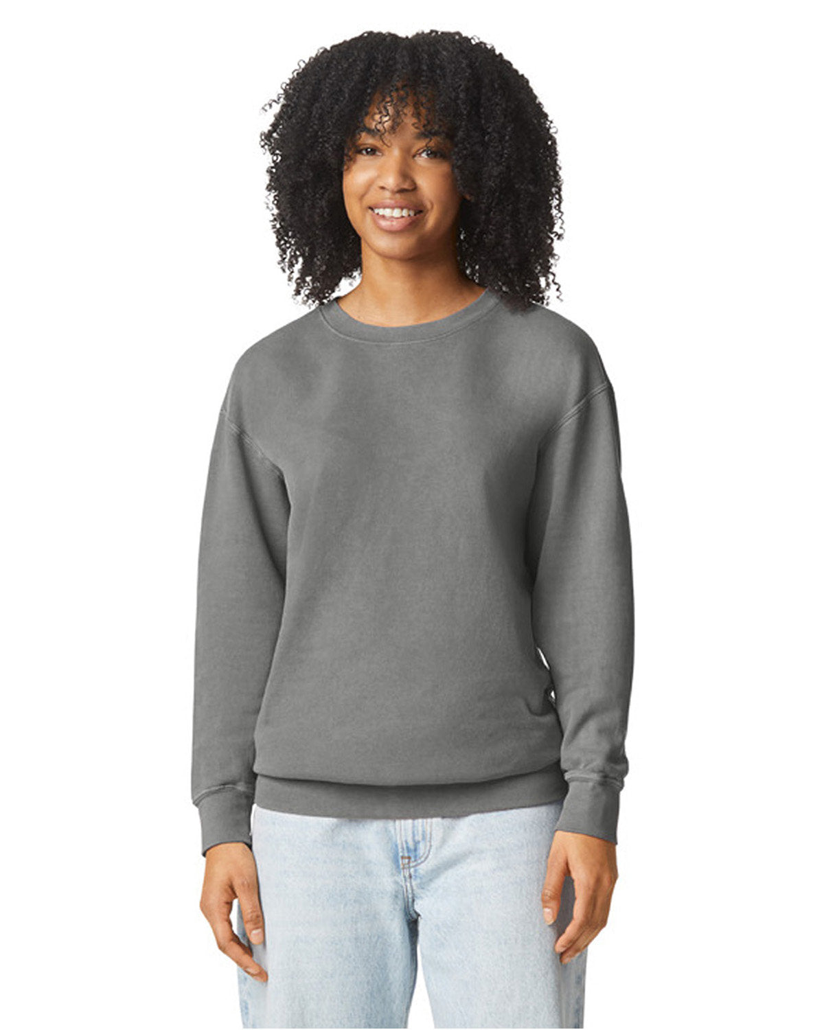 Comfort Colors Unisex Cotton Crewneck Sweatshirt 1466 Mens Apparel Sweatshirts & Fleece