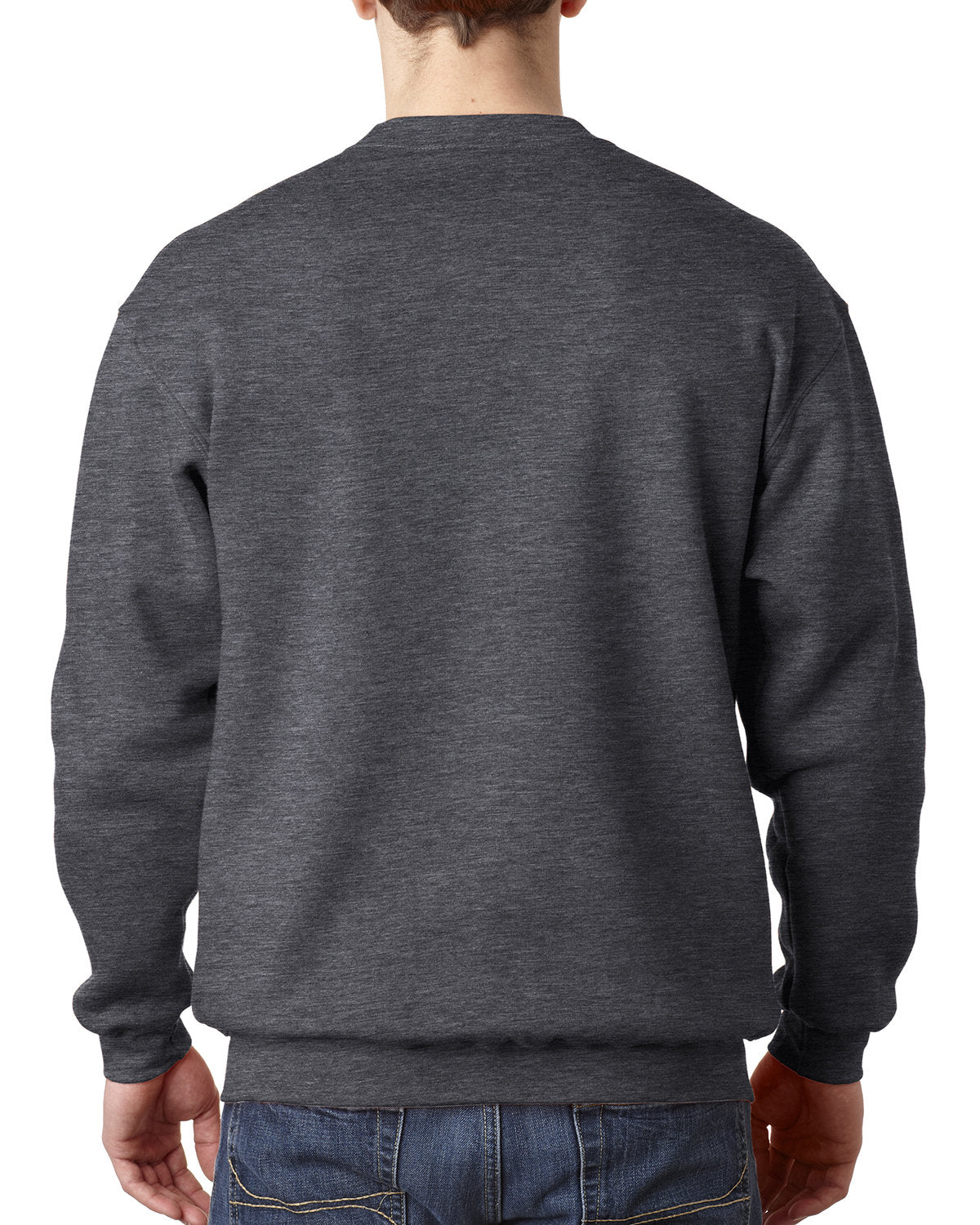Bayside Men's Heavyweight Crewneck Sweatshirt Mens Apparel Sweatshirts & Fleece