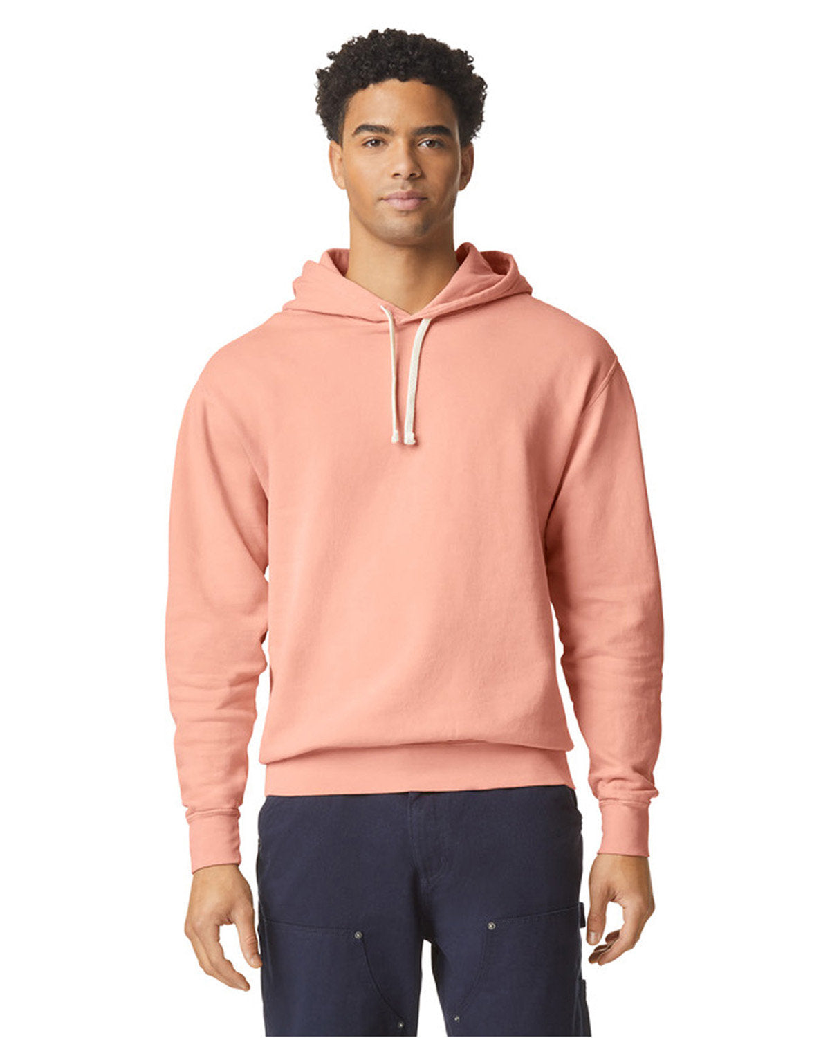 Comfort Colors Unisex Lightweight Cotton Hooded Sweatshirt 1467 Mens Apparel Sweatshirts & Fleece