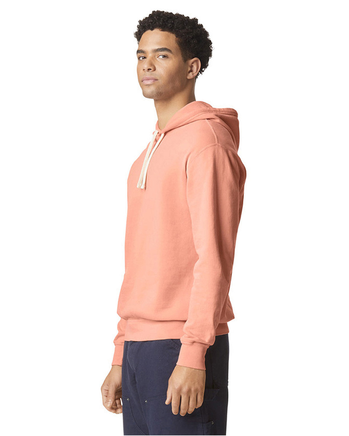 Comfort Colors Unisex Lightweight Cotton Hooded Sweatshirt 1467 Mens Apparel Sweatshirts & Fleece