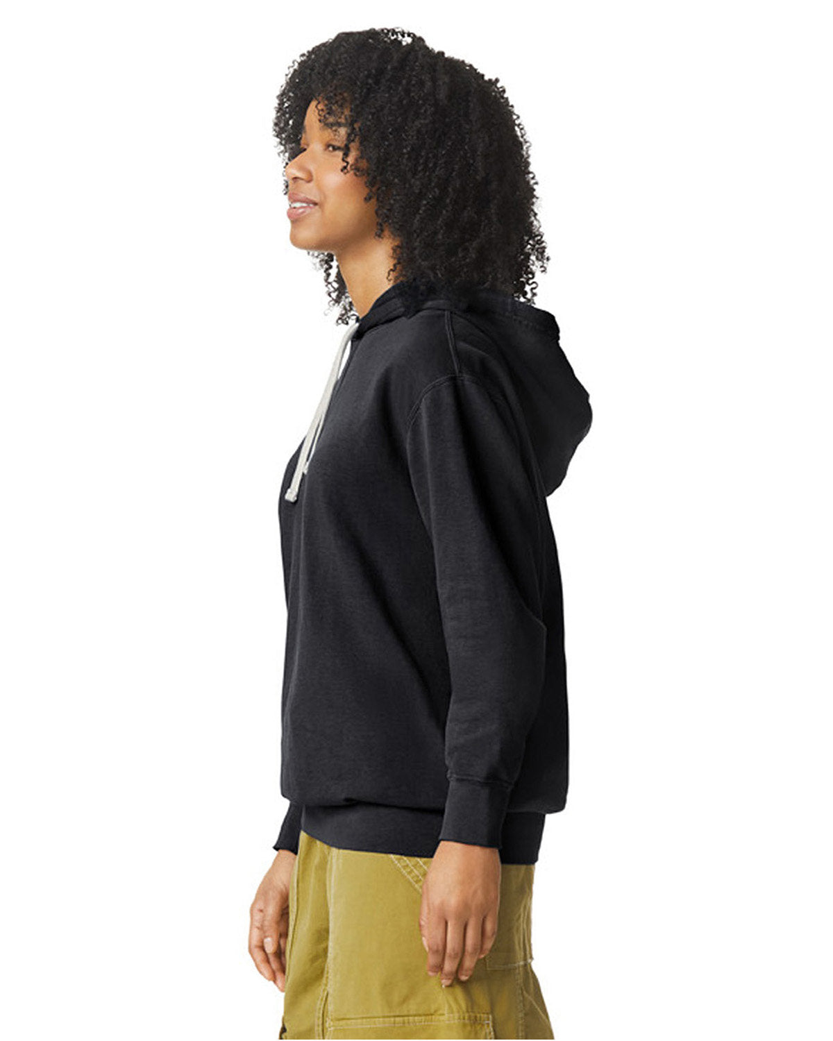 Comfort Colors Unisex Lightweight Cotton Hooded Sweatshirt 1467 Mens Apparel Sweatshirts & Fleece