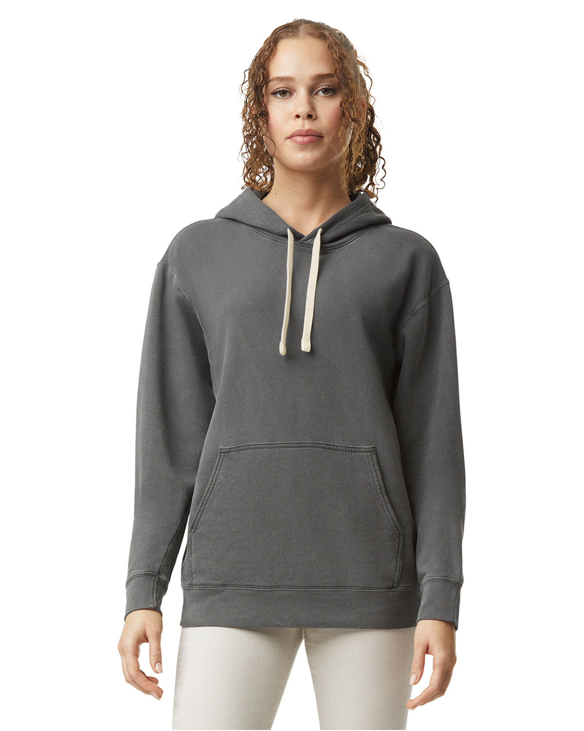 Comfort Colors Unisex Lightweight Cotton Hooded Sweatshirt 1467 Mens Apparel Sweatshirts & Fleece