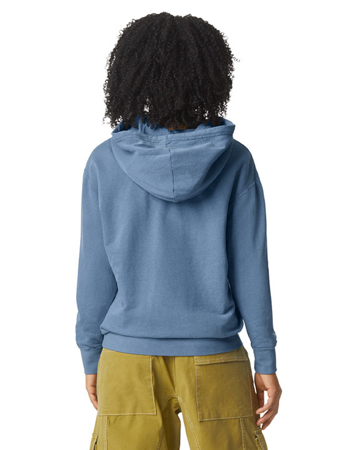 Comfort Colors Unisex Lightweight Cotton Hooded Sweatshirt 1467 Mens Apparel Sweatshirts & Fleece