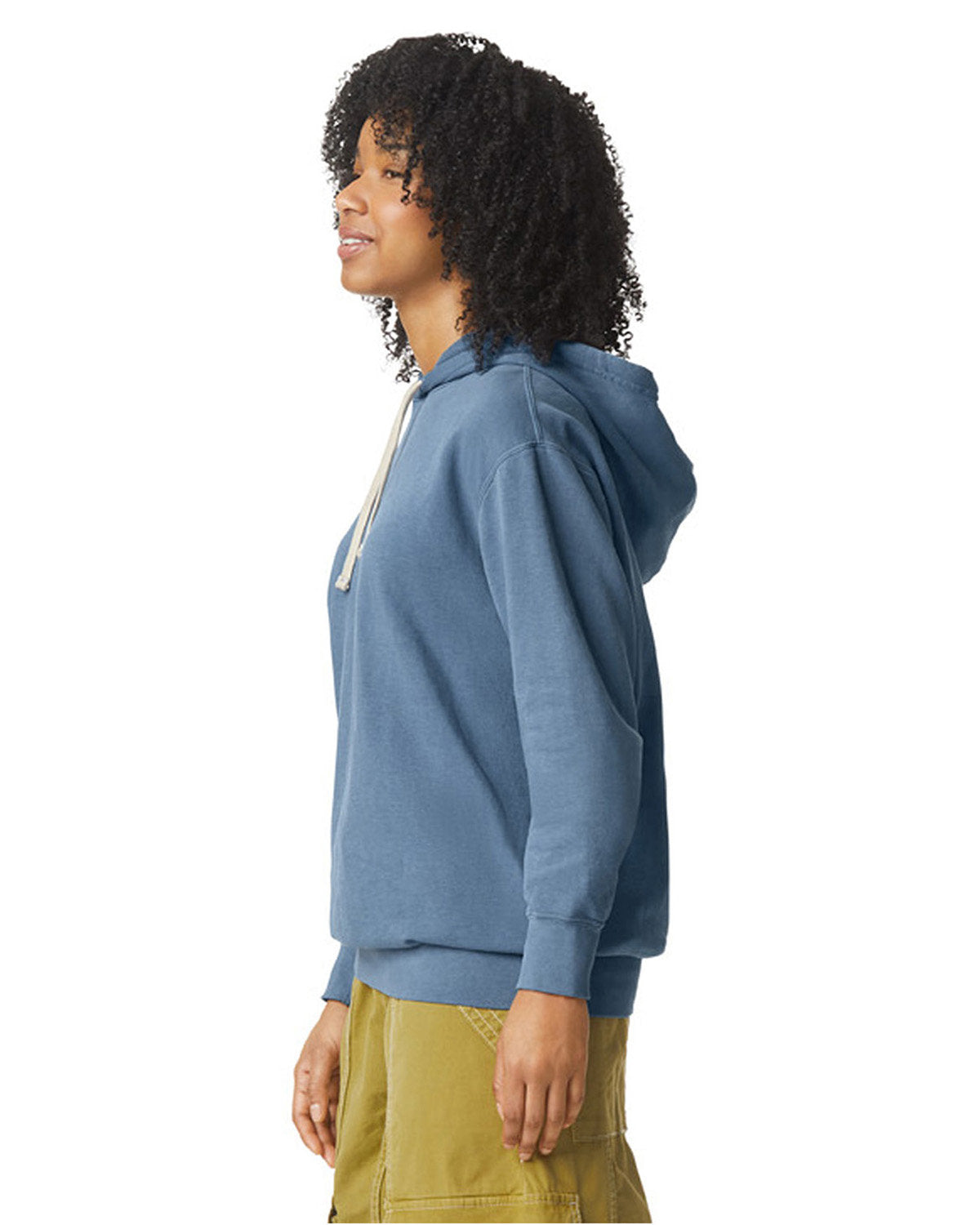 Comfort Colors Unisex Lightweight Cotton Hooded Sweatshirt 1467 Mens Apparel Sweatshirts & Fleece