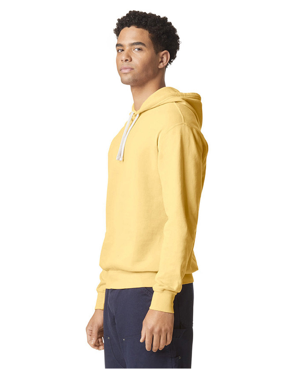 Comfort Colors Unisex Lightweight Cotton Hooded Sweatshirt 1467 Mens Apparel Sweatshirts & Fleece