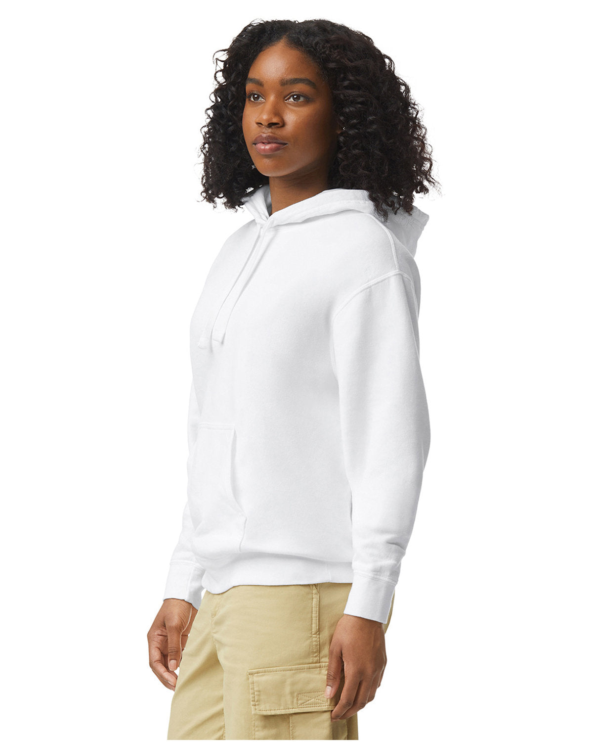 Comfort Colors Unisex Lightweight Cotton Hooded Sweatshirt 1467 Mens Apparel Sweatshirts & Fleece
