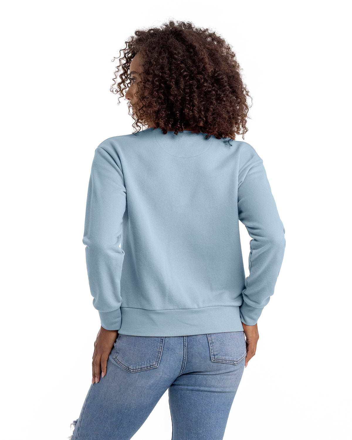 Next Level Apparel Women's Laguna Sueded Sweatshirt Womens Apparel Sweatshirts & Fleece