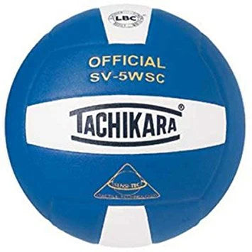 Tachikara SV5-WSC Sensi-Tec Volleyball - Royal/White Volleyball Volleyballs All