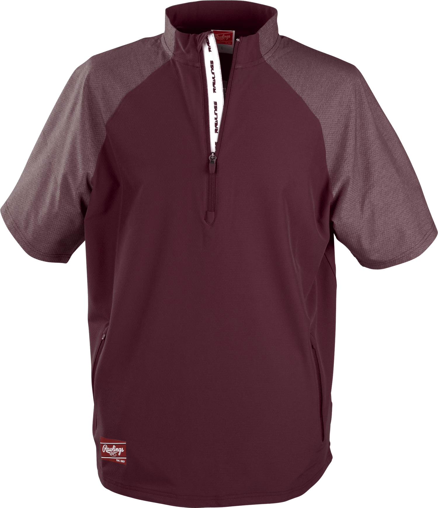 Rawlings Youth Colorsync Short Sleeve Cage Jacket Rawlings