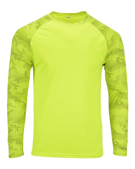 Paragon Men's Cayman Performance Colorblocked Long Sleeve T-Shirt Mens Apparel Shirts & Tops