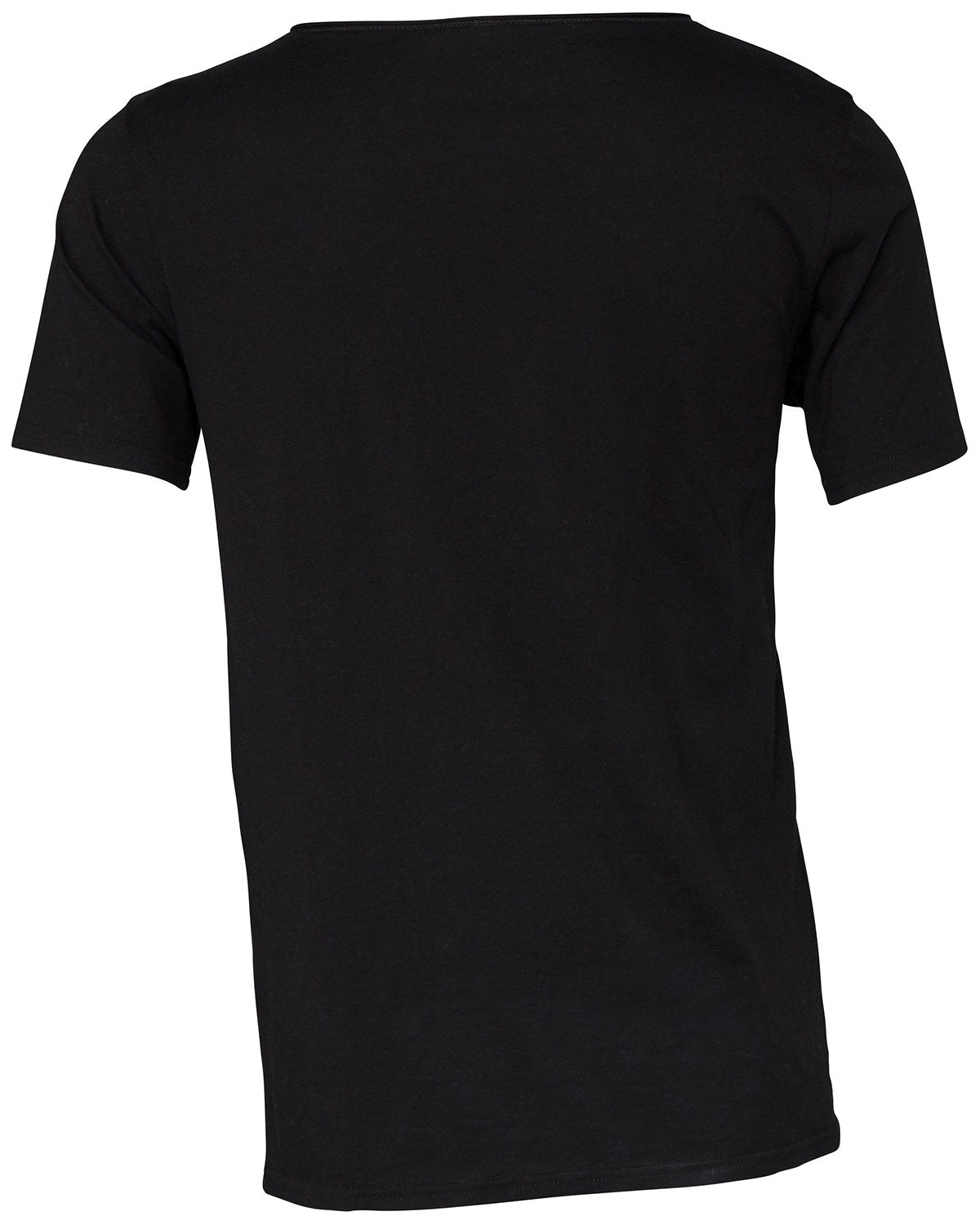 BELLA + CANVAS Men's Jersey Raw Neck T-Shirt Mens Apparel Shirts & Tops