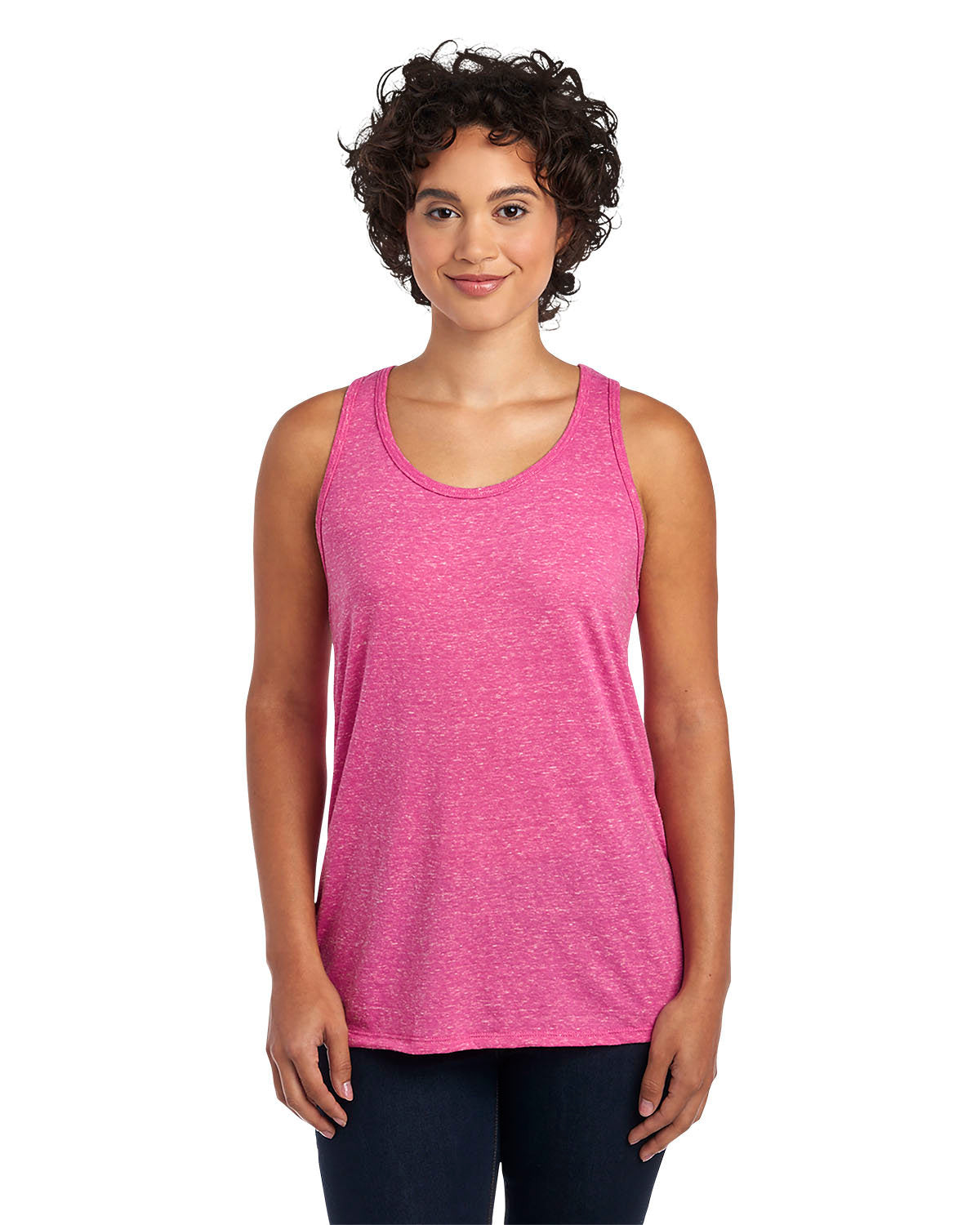 Jerzees Women's Snow Heather Jersey Racerback Tank Top JERZEES
