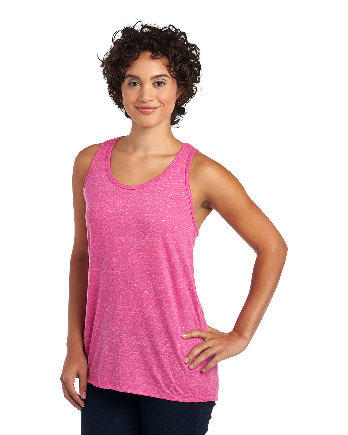 Jerzees Women's Snow Heather Jersey Racerback Tank Top JERZEES