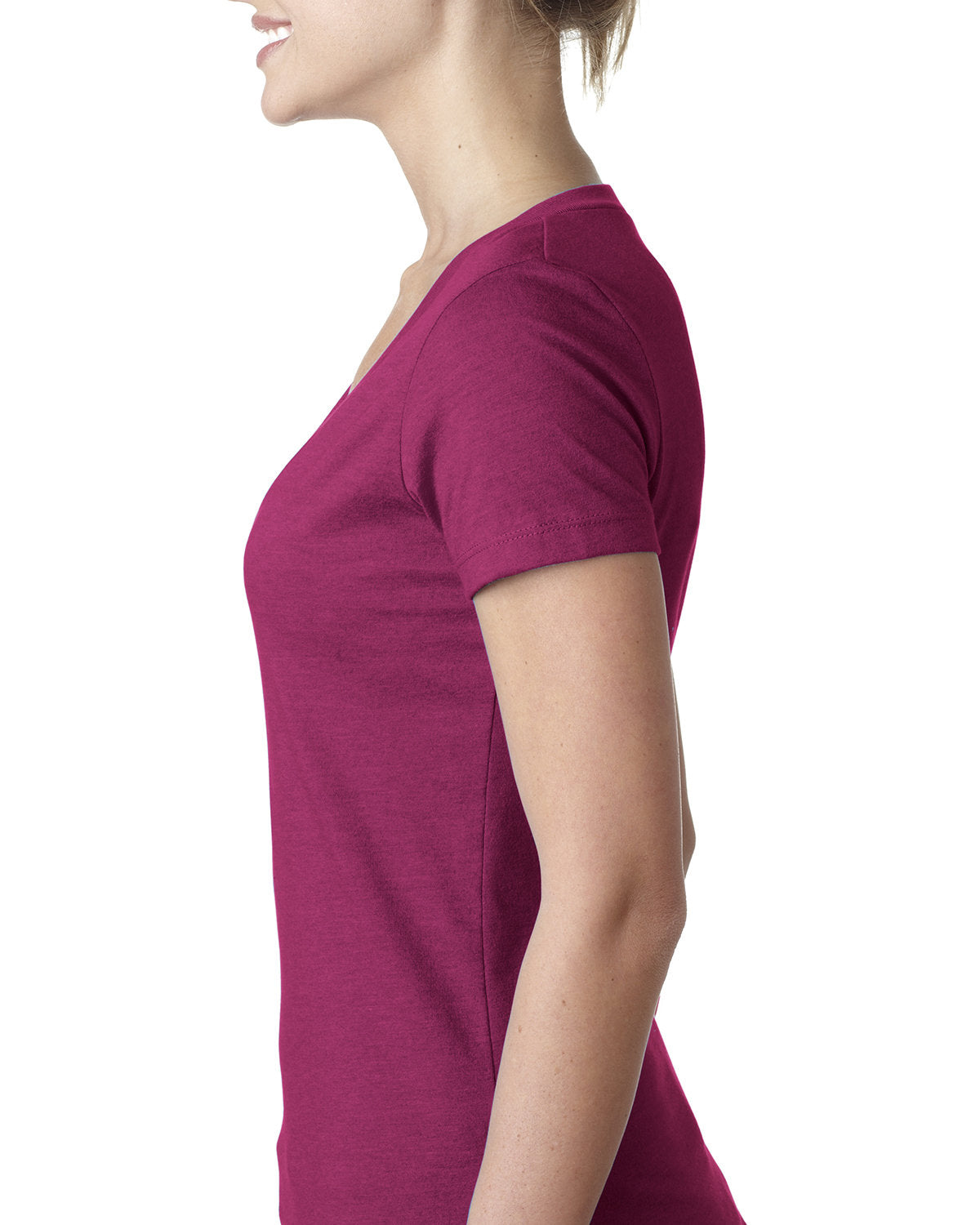 Next Level Women's Deep V-Neck T-Shirt