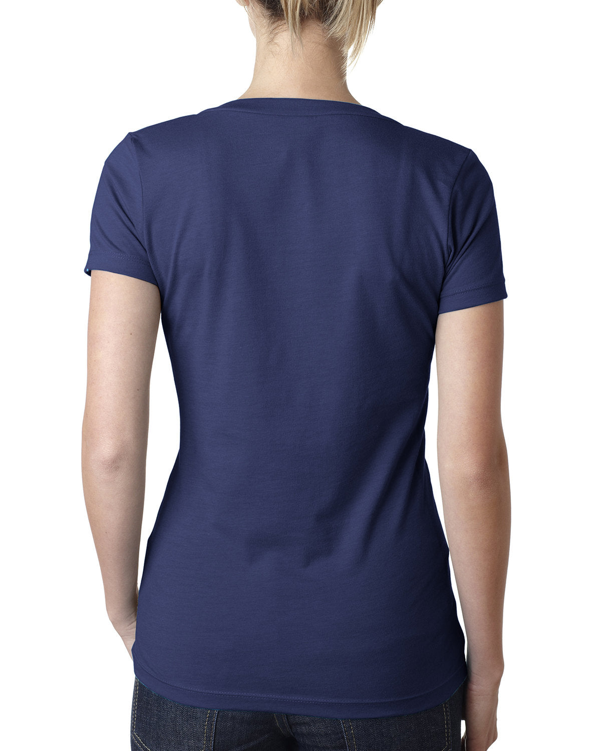 Next Level Women's Deep V-Neck T-Shirt