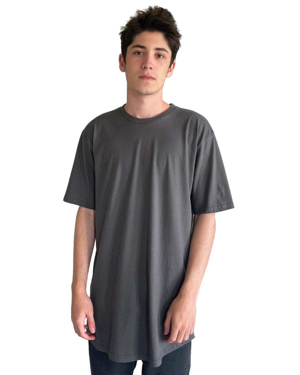 Next Level Apparel Men's Cotton Long Body Crew Mens Apparel Shirts & Tops
