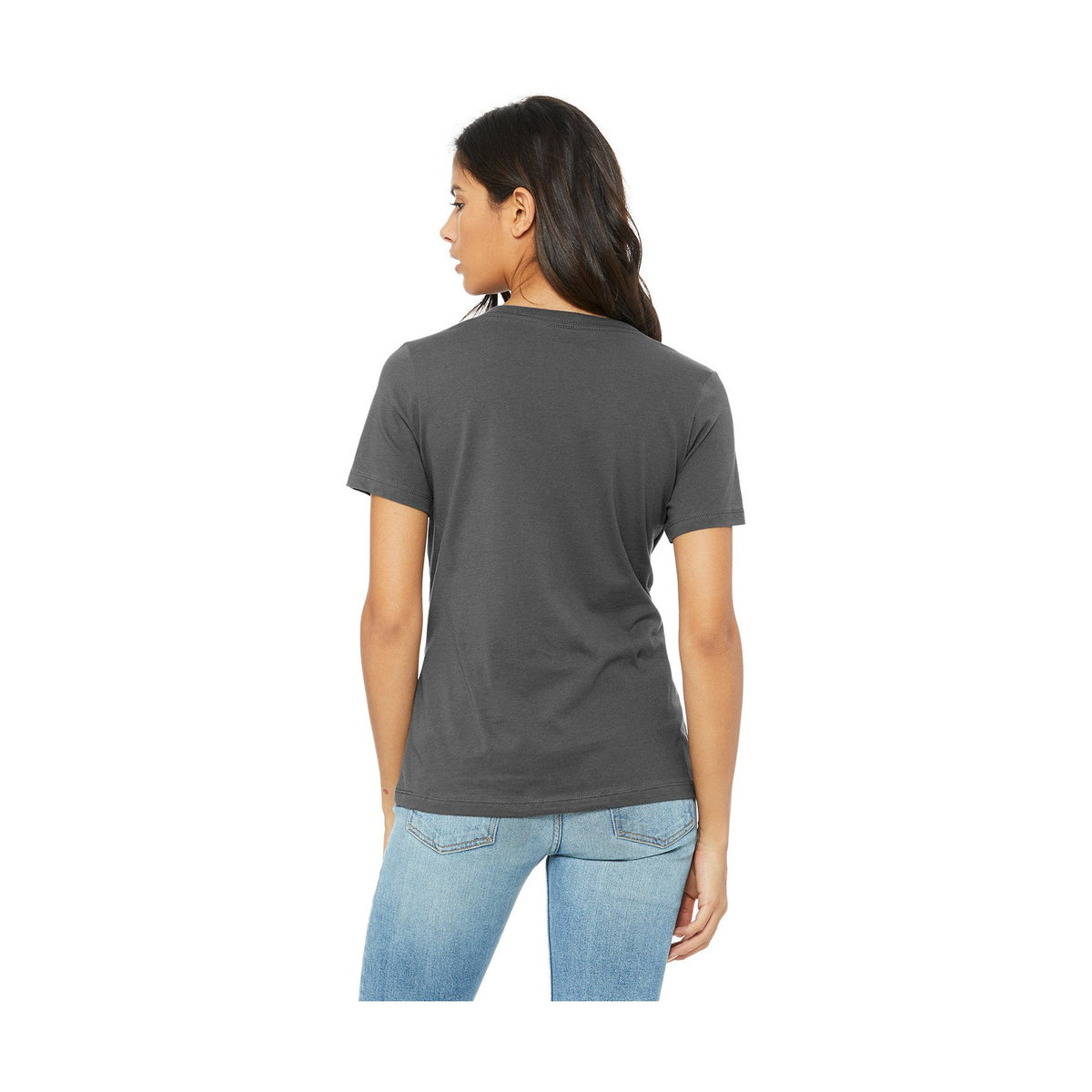 BELLA + CANVAS Women's Relaxed Jersey V-Neck Tee BC6405-3