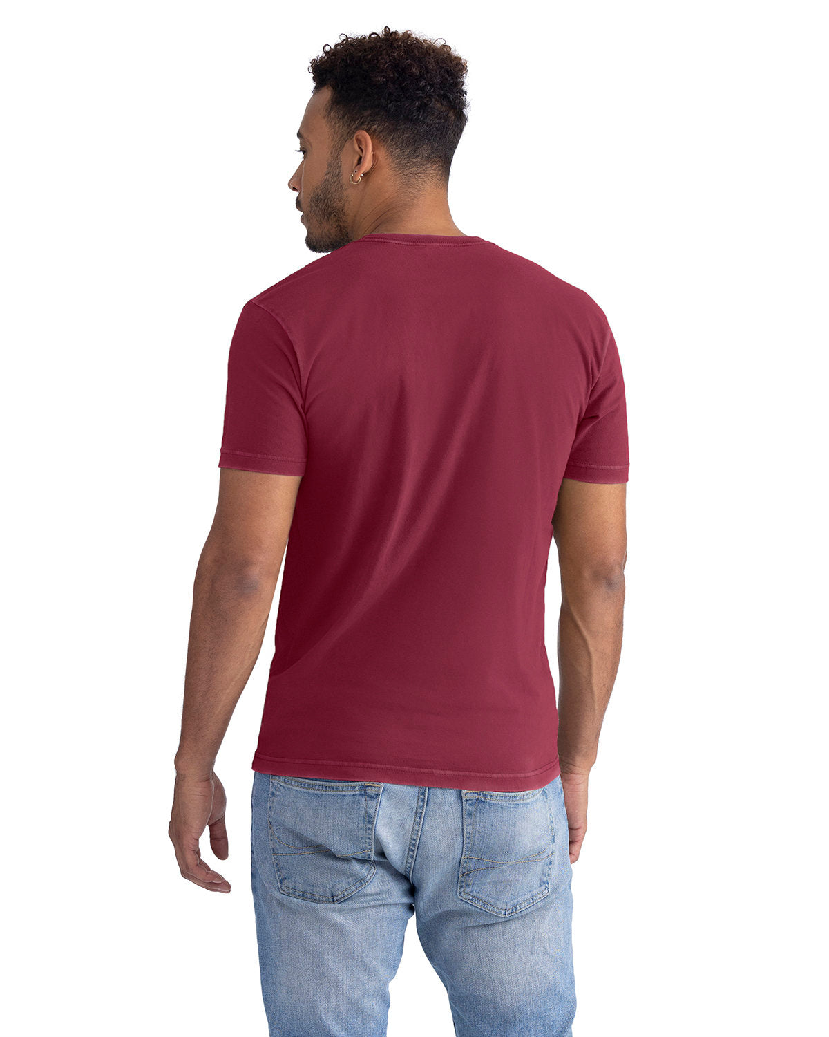 Next Level Men's Soft Wash T-Shirt-2