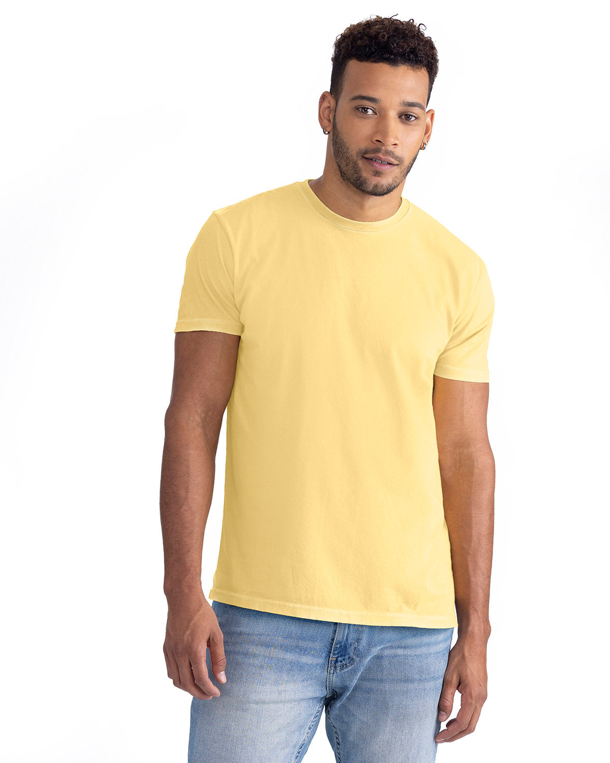 Next Level Men's Soft Wash T-Shirt-1