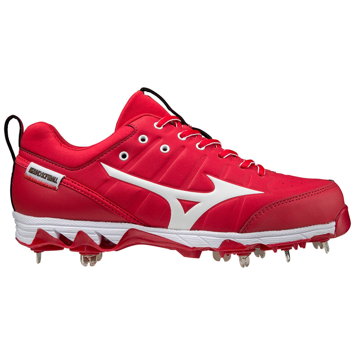 Mizuno Women's 9-Spike Swift 7 Low Metal Softball Cleats-6