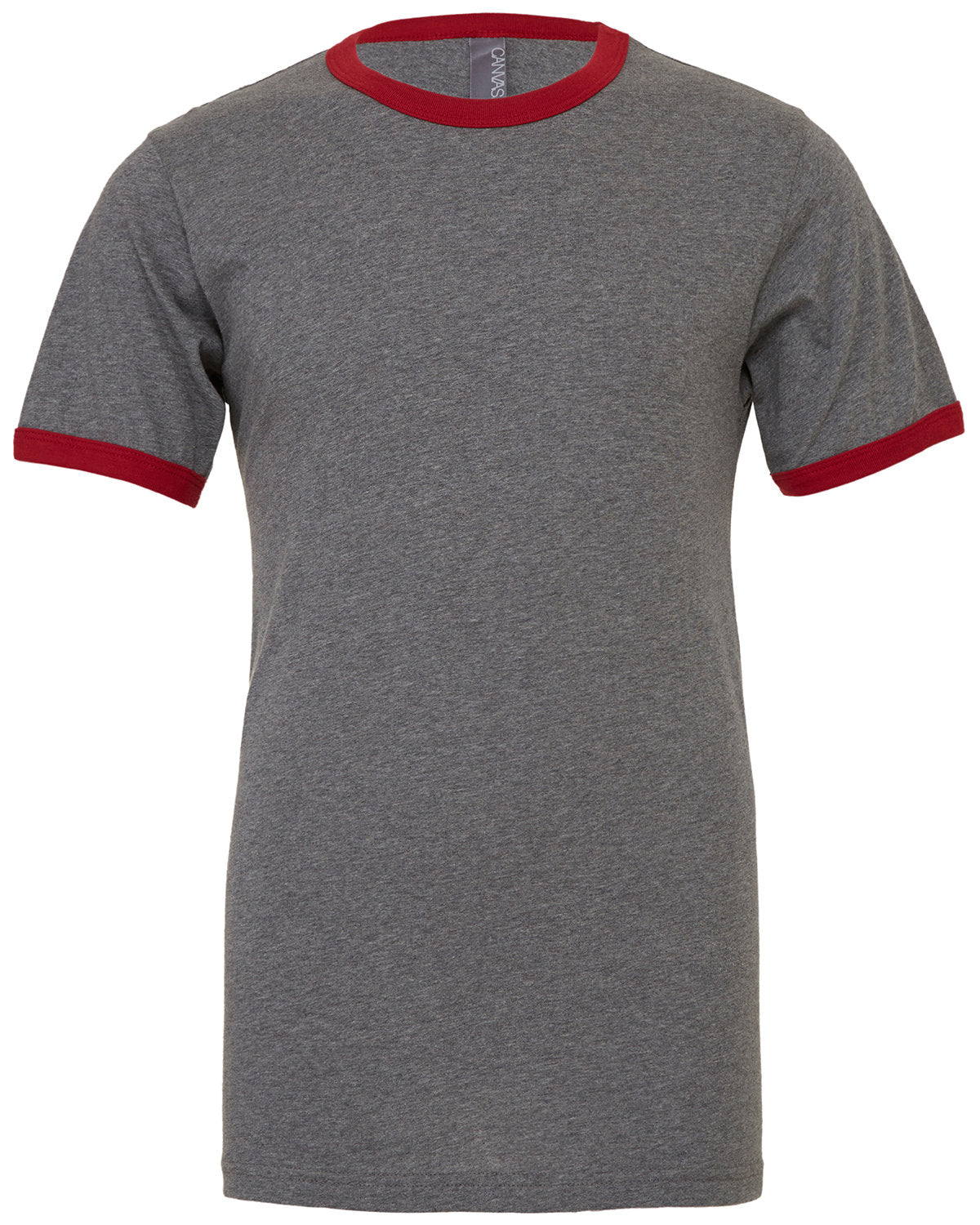 BELLA + CANVAS Men's Jersey Short-Sleeve Ringer T-Shirt Mens Apparel Shirts & Tops