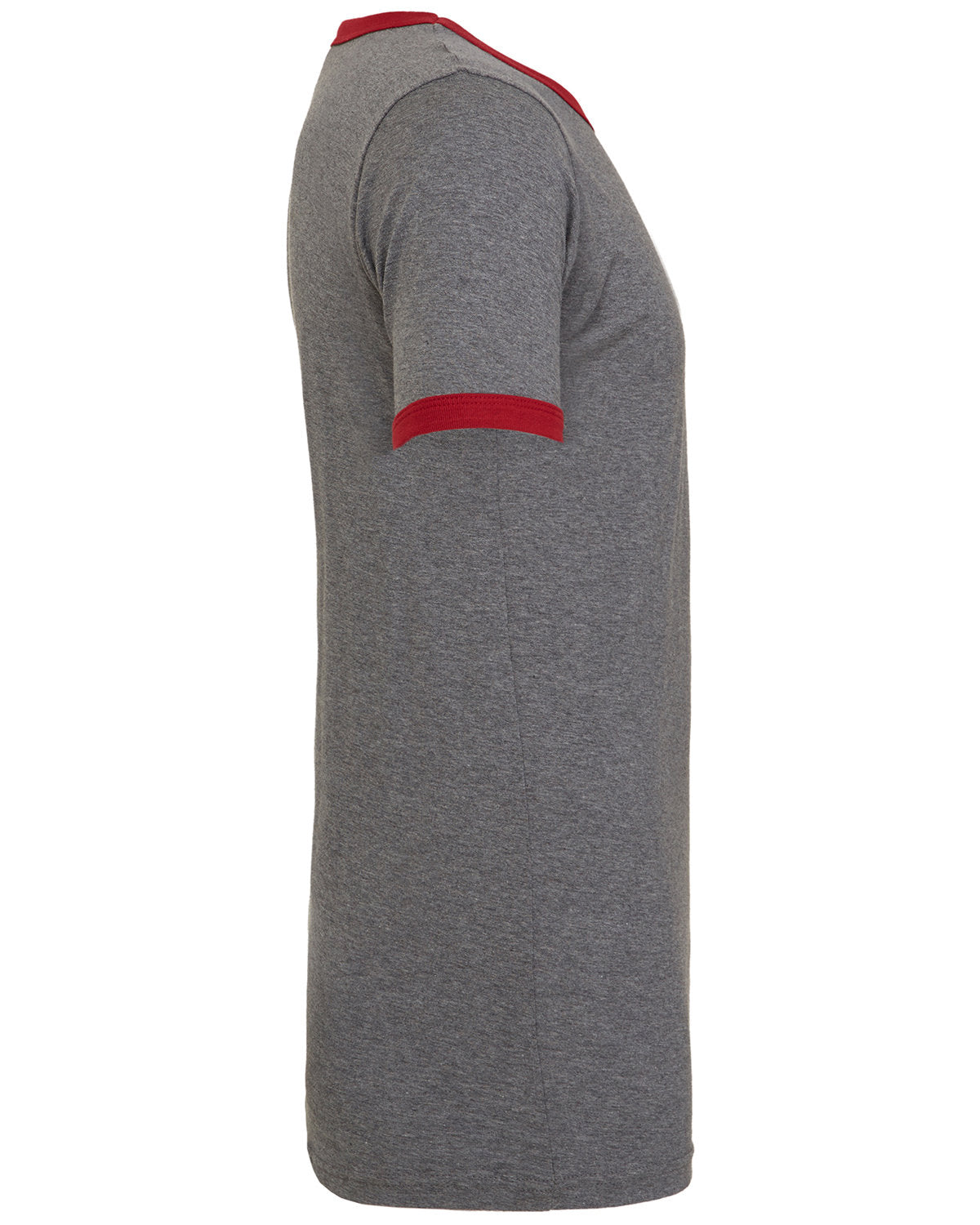 BELLA + CANVAS Men's Jersey Short-Sleeve Ringer T-Shirt Mens Apparel Shirts & Tops