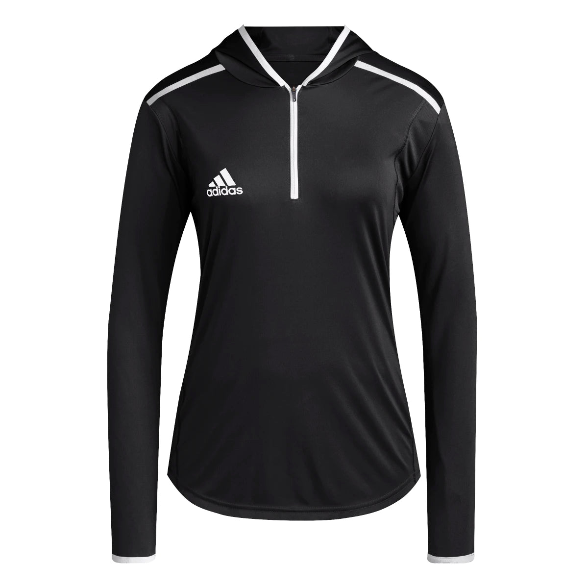 adidas Women's Team Issue Hooded Long Sleeve T-Shirt Womens Apparel Shirts & Tops